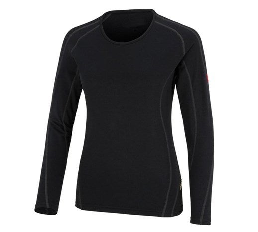 e.s. Funkt.-Longsleeve clima-pro - warm, Damen