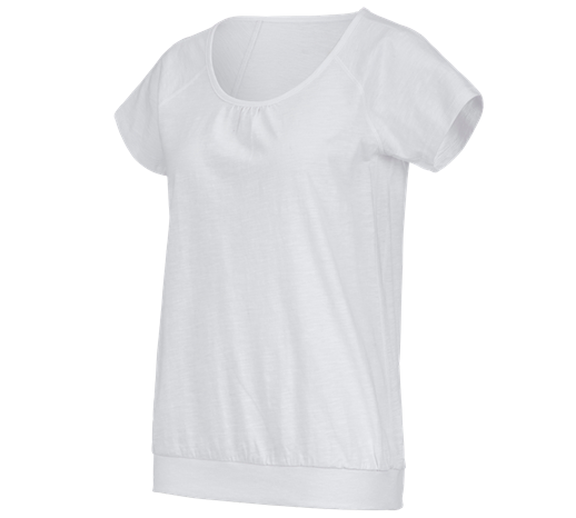 e.s. T-Shirt cotton slub, Damen