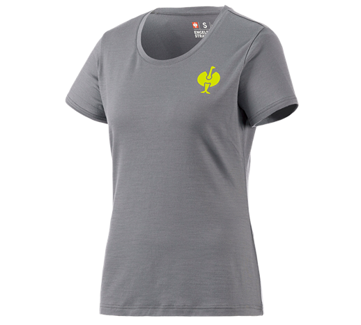 T-Shirt Merino e.s.trail, Damen