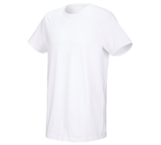 e.s. T-Shirt cotton stretch, long fit