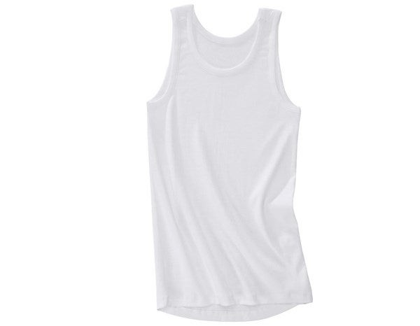 e.s. cotton rib Tank-Shirt