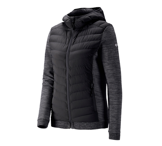Hybrid Kapuzenstrickjacke e.s.motion ten, Damen