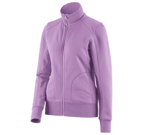 e.s. Sweatjacke poly cotton, Damen