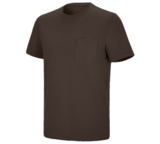 e.s. T-Shirt cotton stretch Pocket