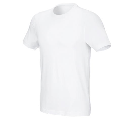 e.s. T-Shirt cotton stretch, slim fit