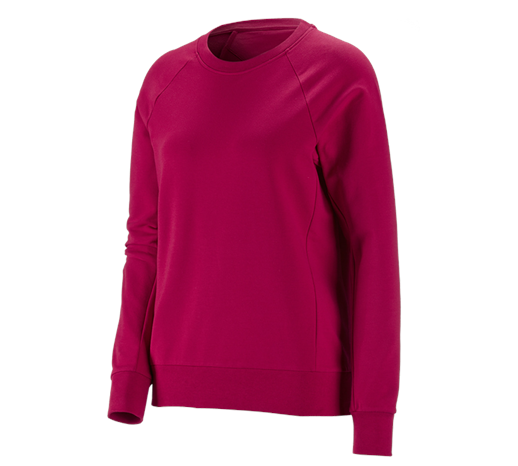 e.s. Sweatshirt cotton stretch, Damen